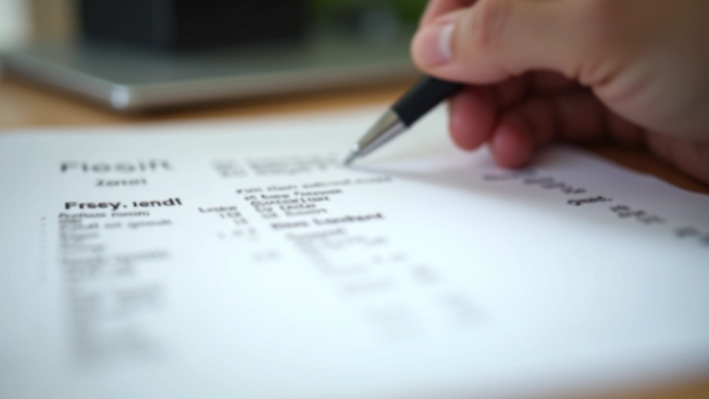 Detaillierte Gehaltsabrechnung mit Markierungen und Anmerkungen zu den verschiedenen Positionen